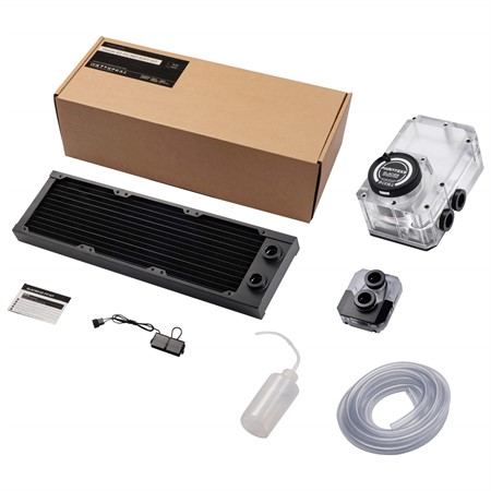 Phanteks Glacier EZ-Fit 360 SOFT-KIT, Water-Cooling Kit, Black